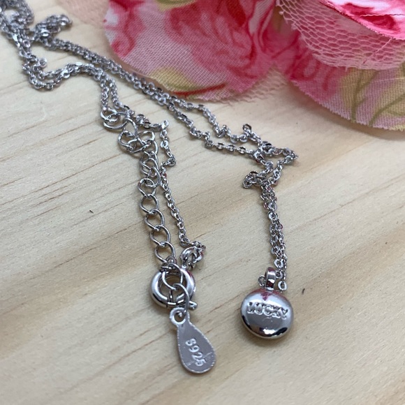 Sterling Silver 925 Lucky Necklace - Picture 2 of 3